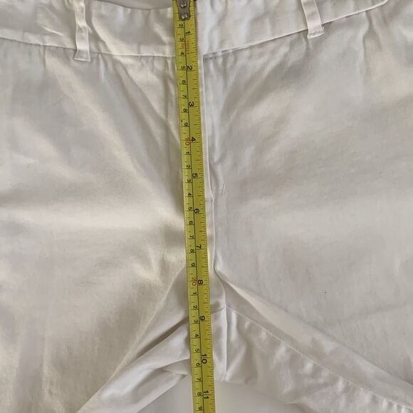 The Limited Drew Fit White Women's Stretch Shorts Size 10 - Picture 5 of 8